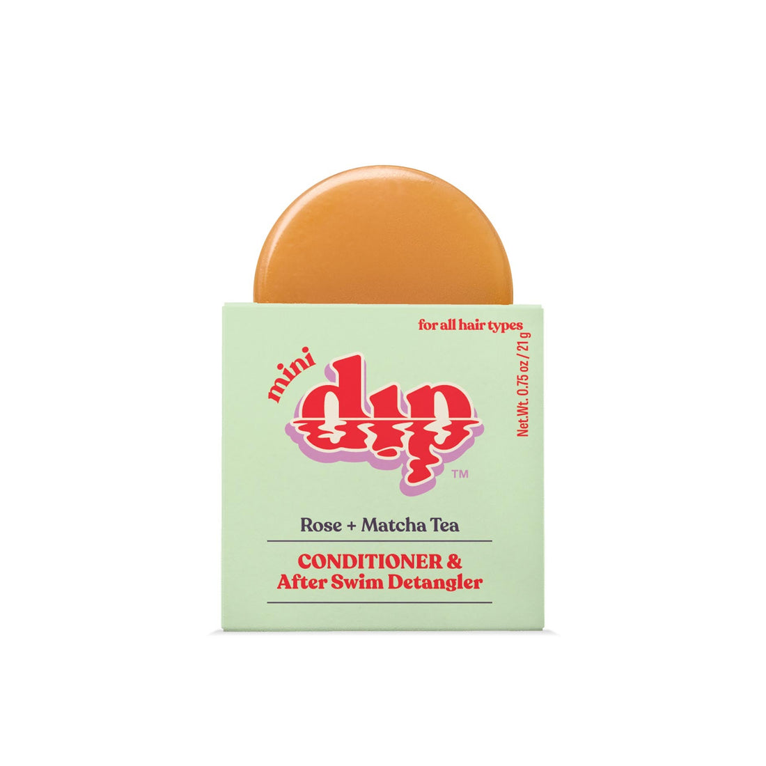 Mini Dip Conditioner &amp; After Swim Detangler - Rose &amp; Matcha Tea