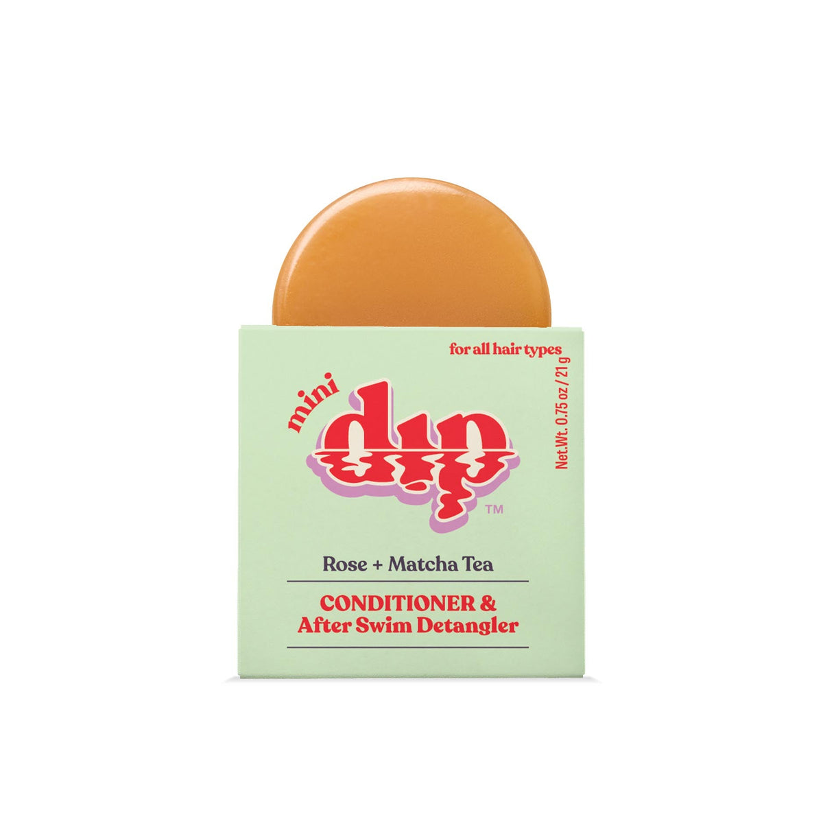 Mini Dip Conditioner &amp; After Swim Detangler - Rose &amp; Matcha Tea