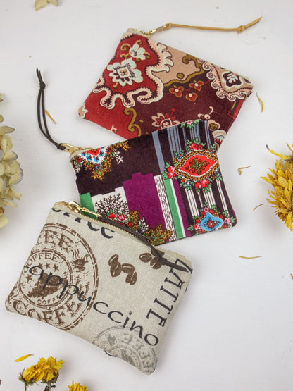 Boho Velvet Mini Pouch - My American Goods