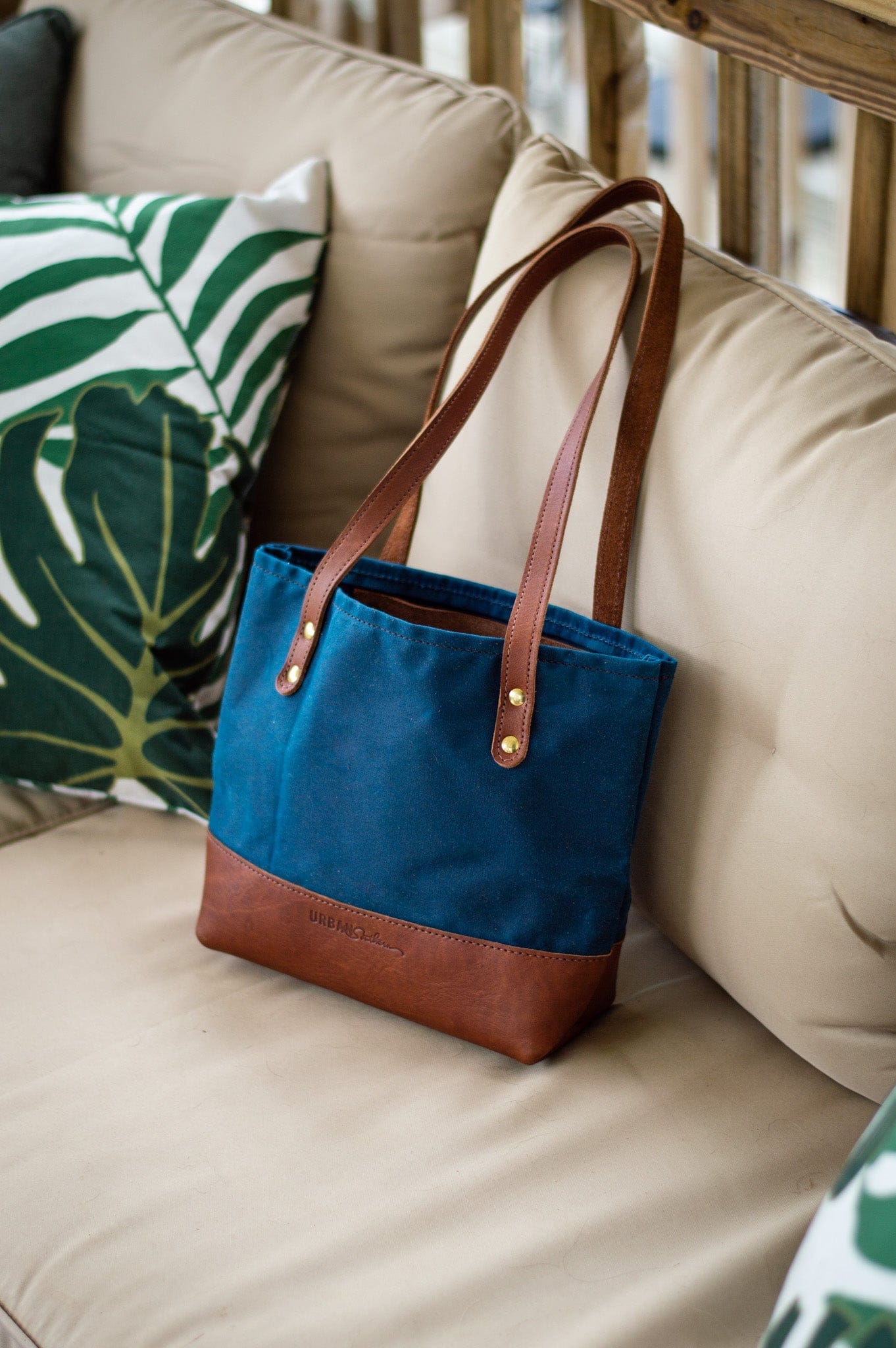 Urban Southern Totes Sapphire Mini Canvas Tote