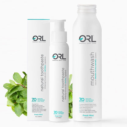 ORL Toothpaste Toothpaste &amp; Mouthwash Bundle