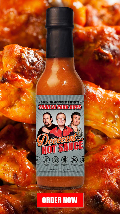 Coney Island Saucery Hot Sauce Trailer Park Boys - Deeecent Hot Sauce 5oz