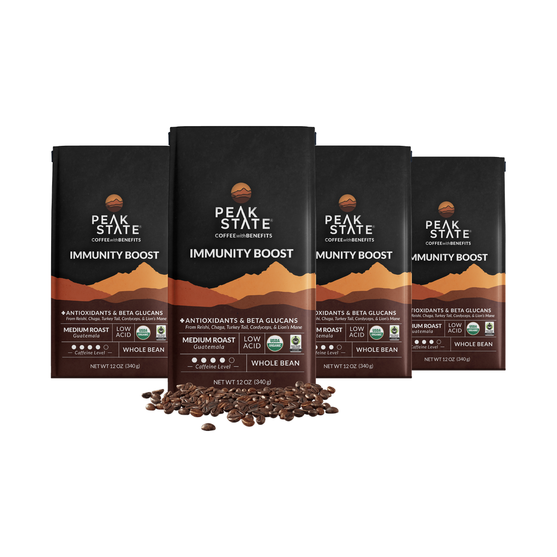 Wholesale Only - Case of 6 - IMMUNITY BOOST Medium Roast - My American Goods