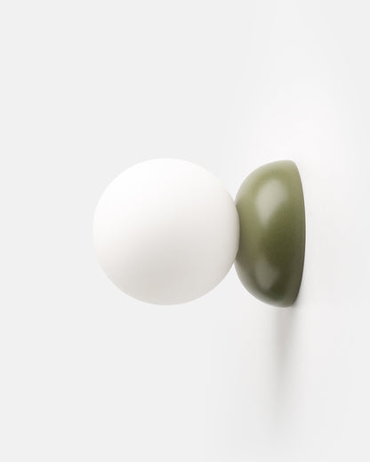 Misewell Lamps Moss / Plug in (on/off) Monroe Sconce