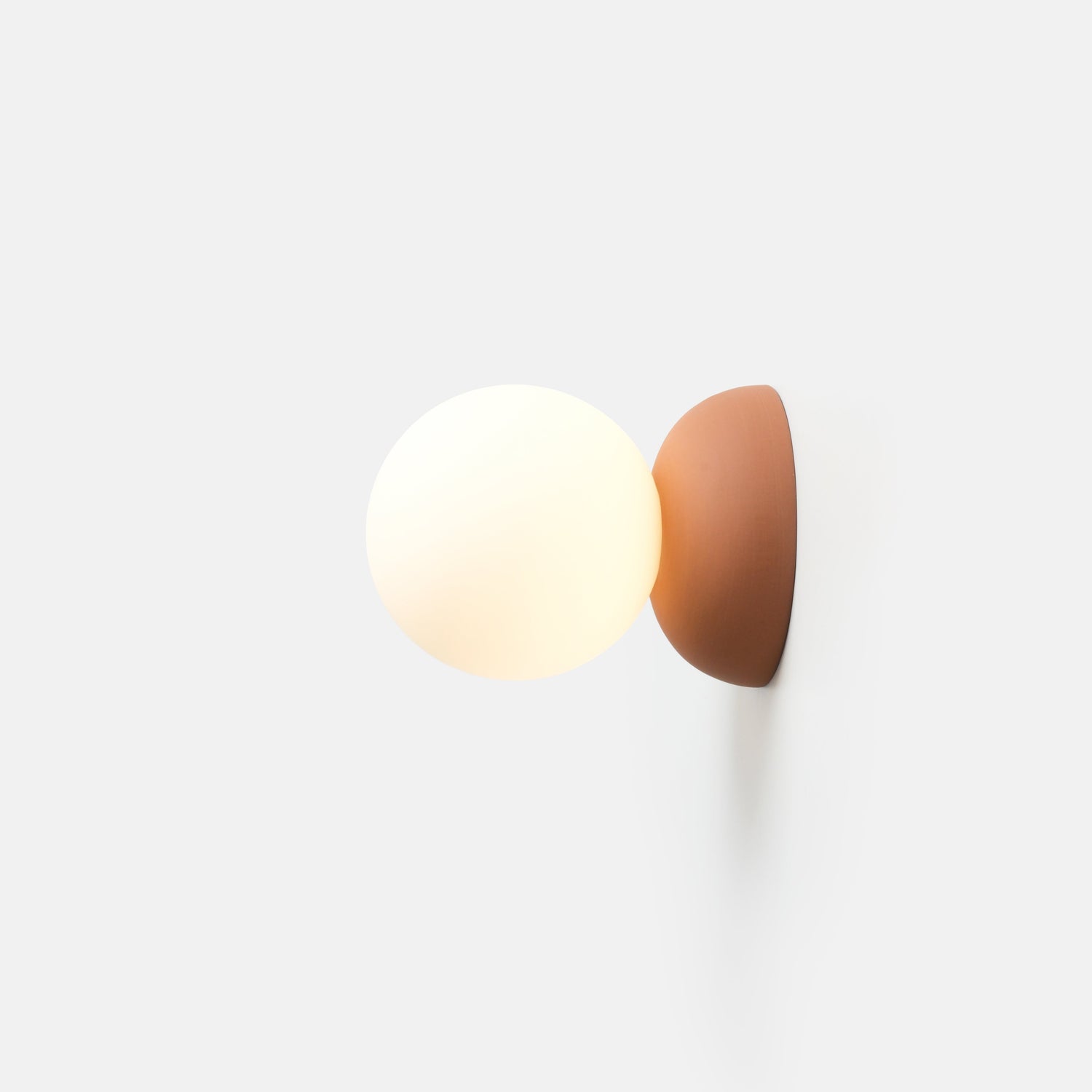 Misewell Lamps Terracotta / Plug in (on/off) Monroe Sconce