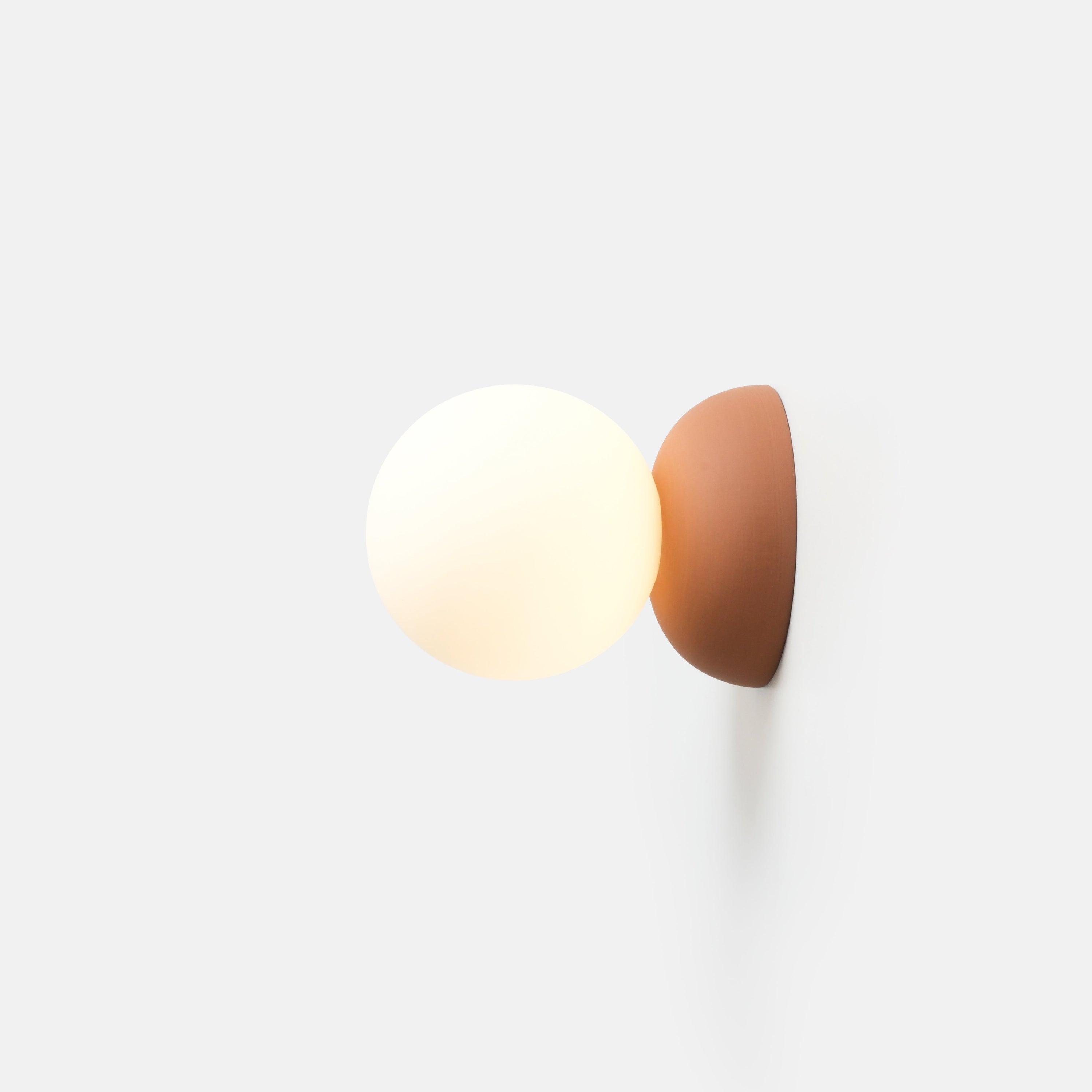 Misewell Lamps Terracotta / Plug in (on/off) Monroe Sconce