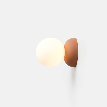 Misewell Lamps Terracotta / Plug in (on/off) Monroe Sconce