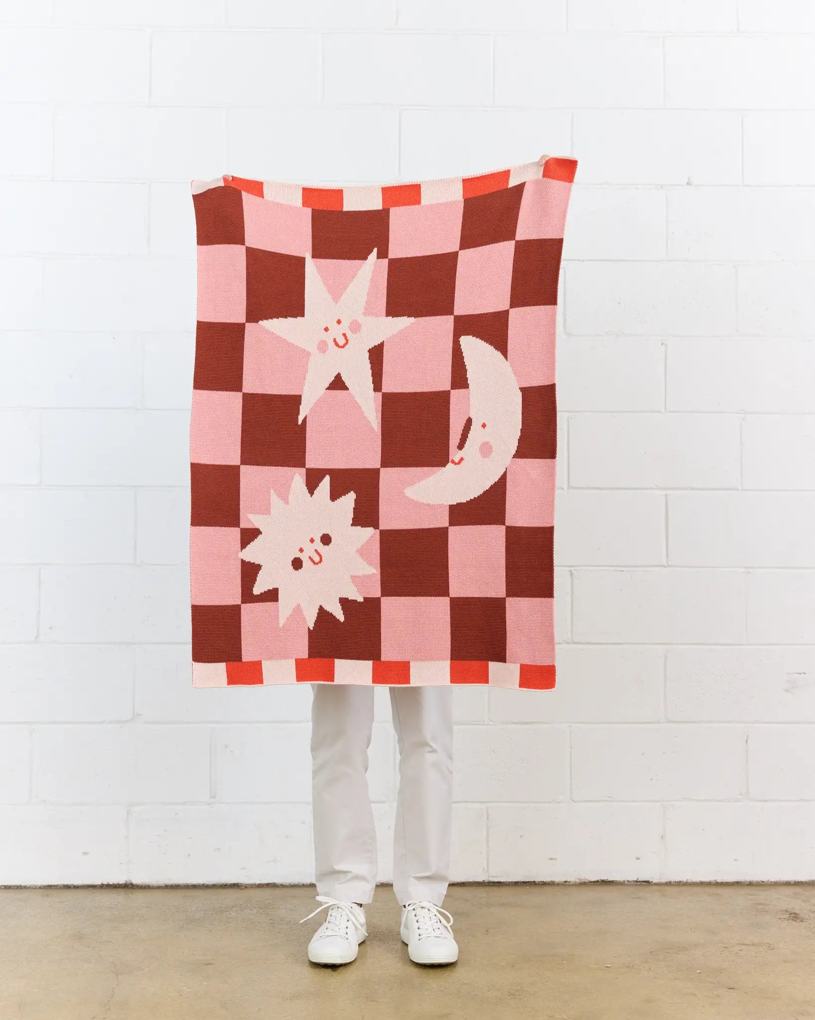 Biquette Baby Blanket Moon + Stars - Baby &amp; Kid&