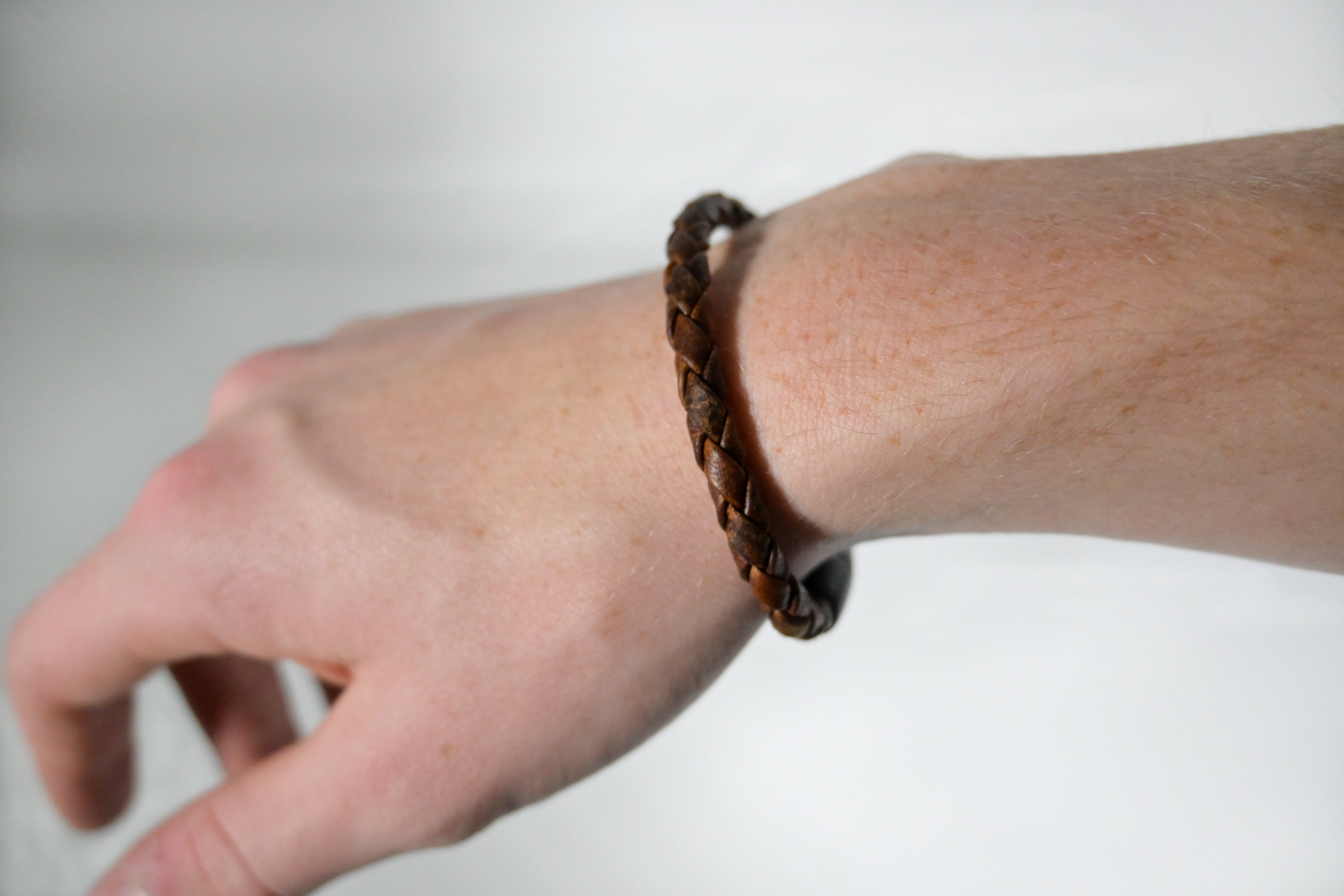 Rogue Braided Moose Leather Bracelet