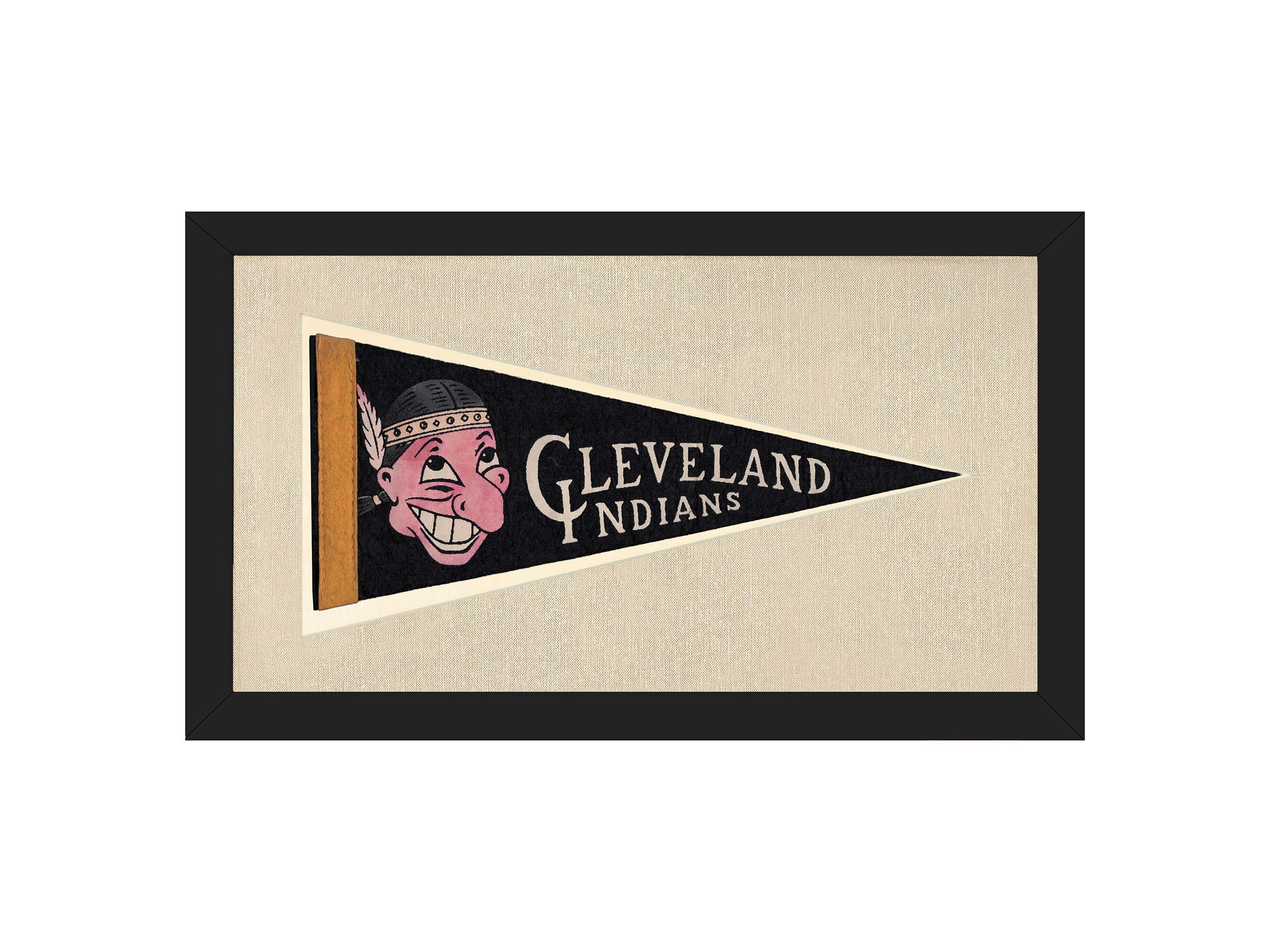 Vintage Cleveland Indians Pennant