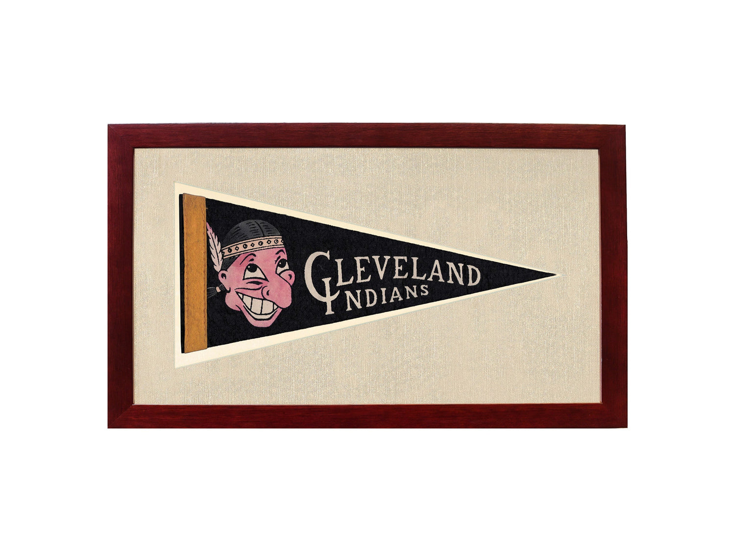 Vintage Cleveland Indians Pennant