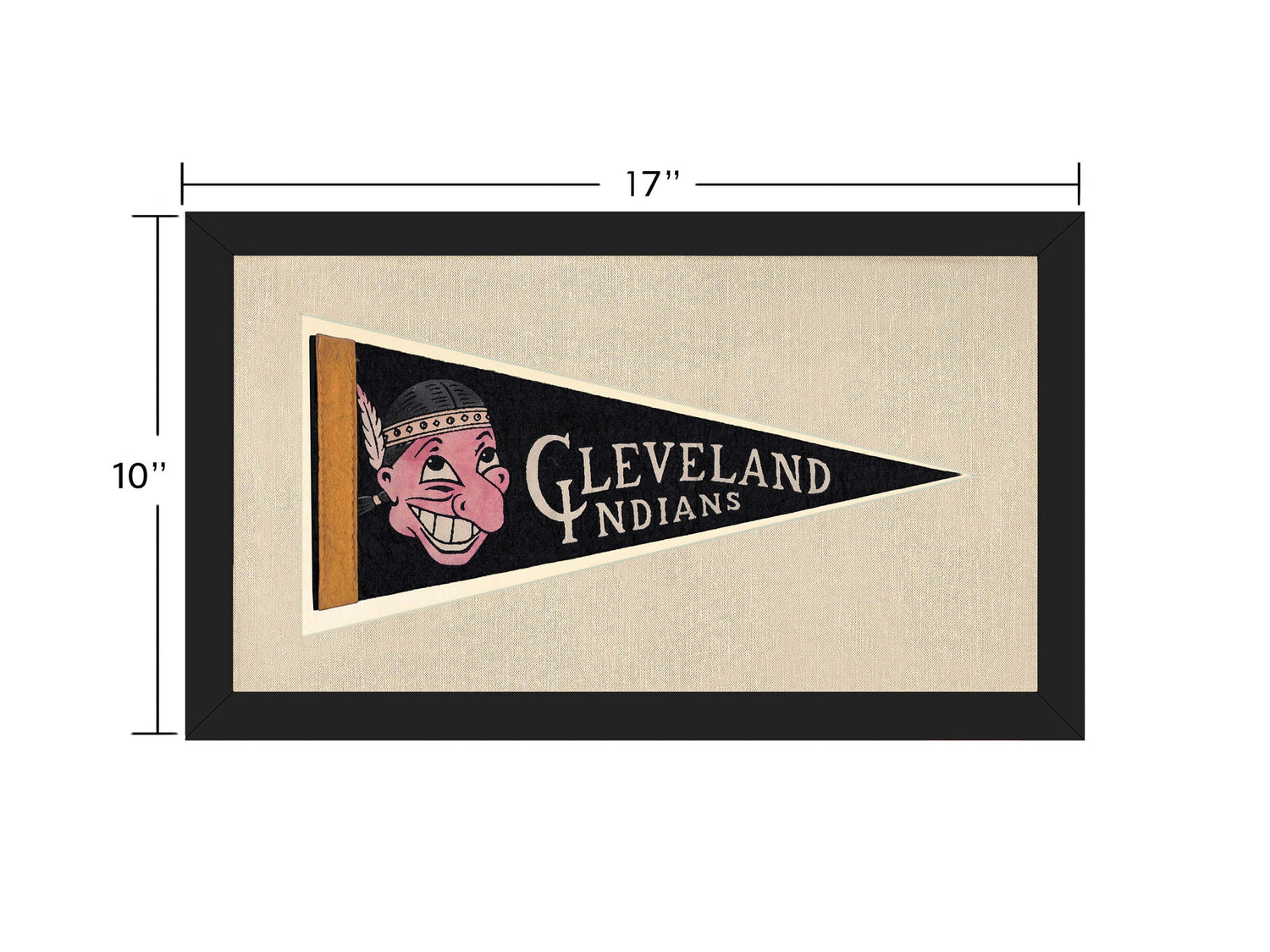 Vintage Cleveland Indians Pennant