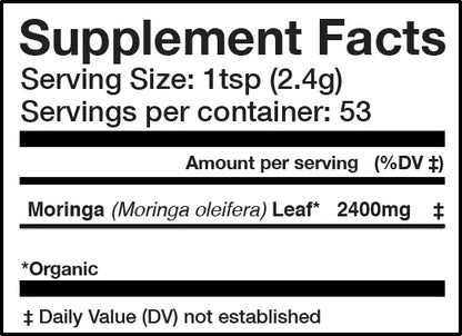 Anima Mundi Superfood MORINGA | Organic Powder Superfood