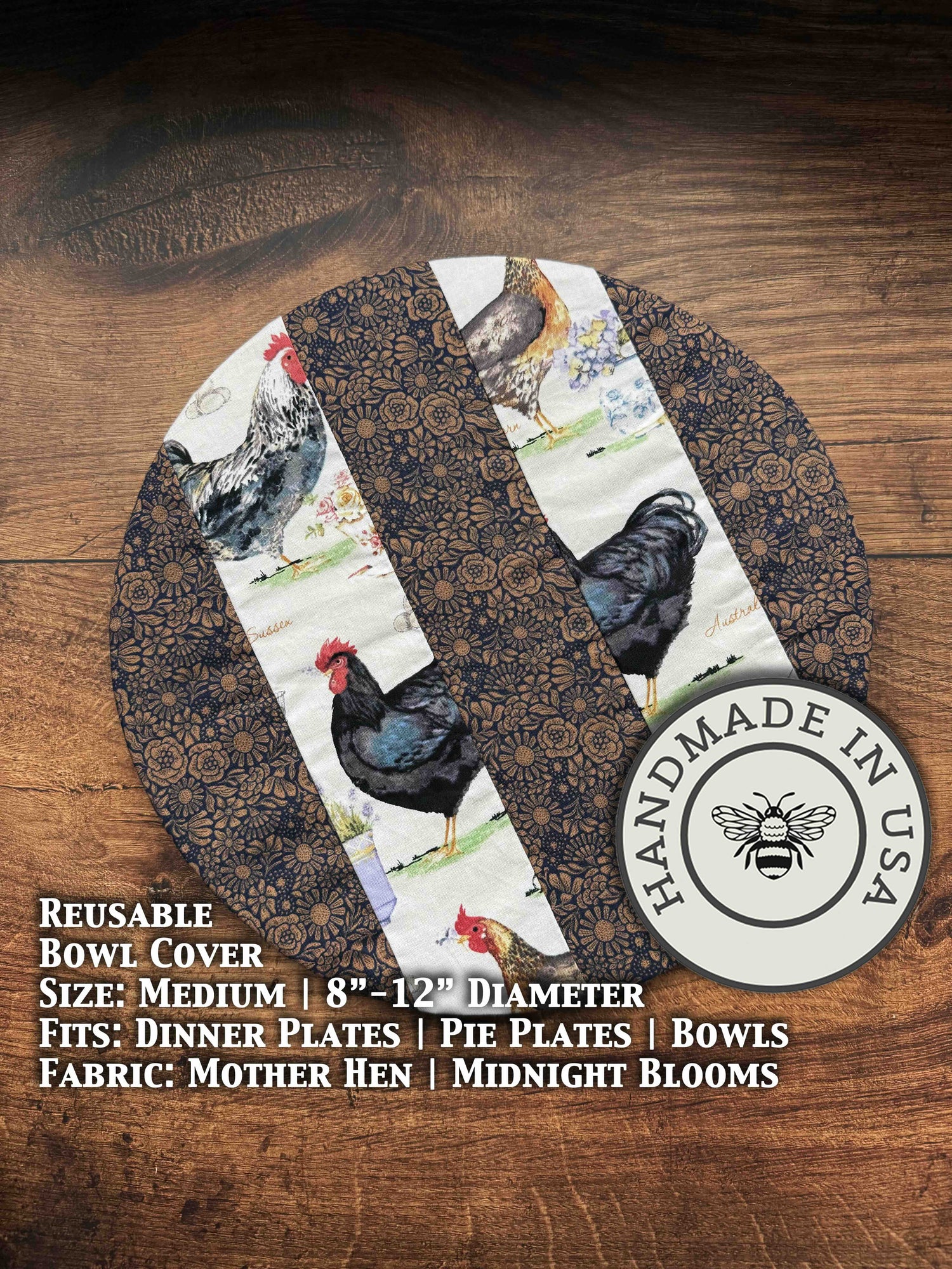 Medium Bowl &amp; Banneton Covers