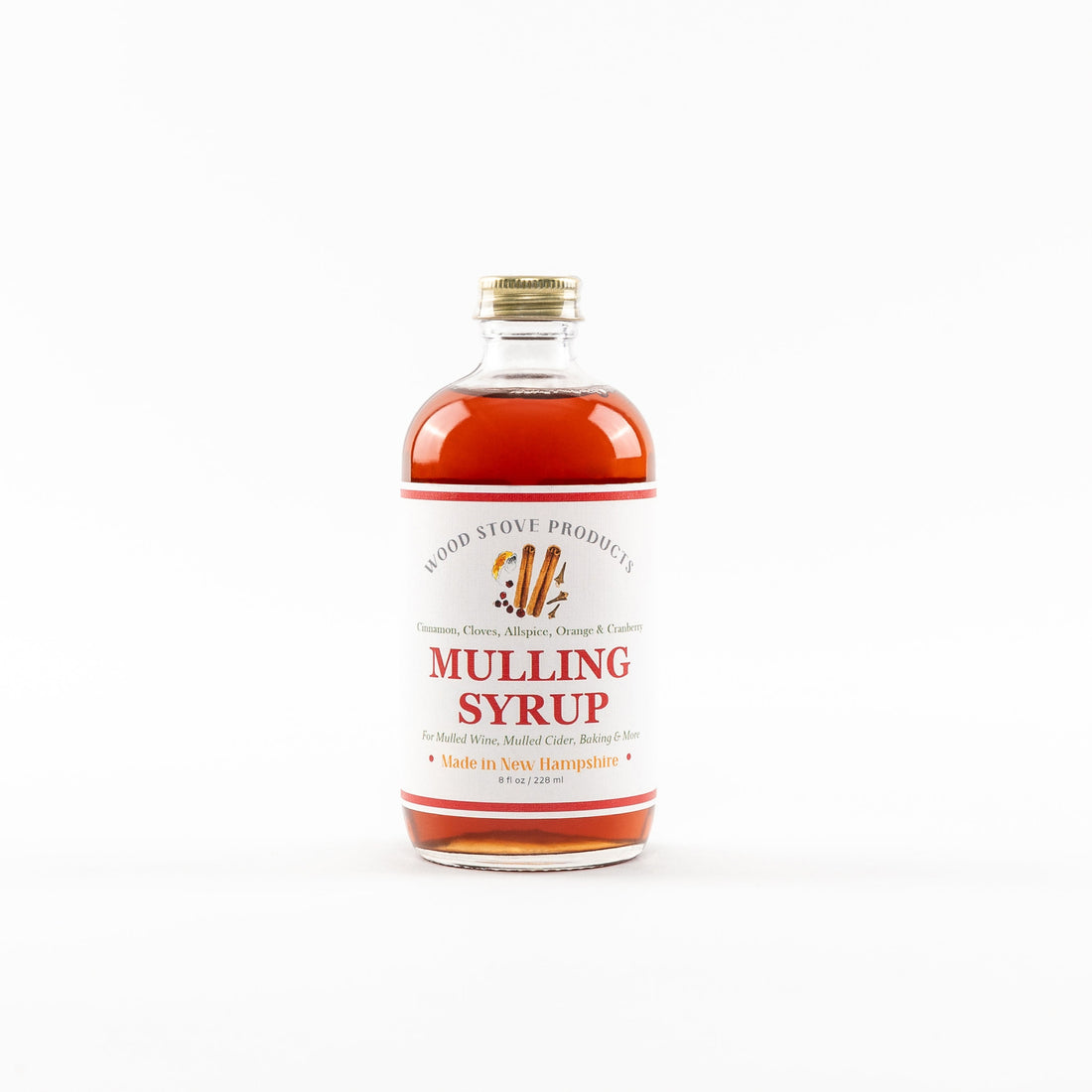 Mulling Syrup, 8 fl oz - My American Goods