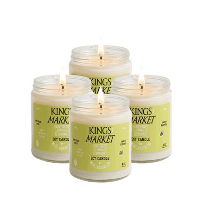 "Kings Market" Soy Candle