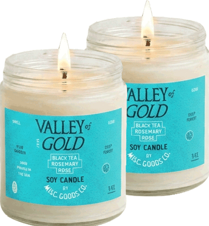 "Valley of Gold" Soy Candle