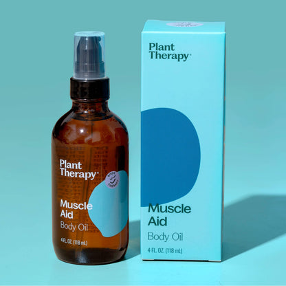 Plant Therapy Body Care 4 oz Muscle Aid Body Oil