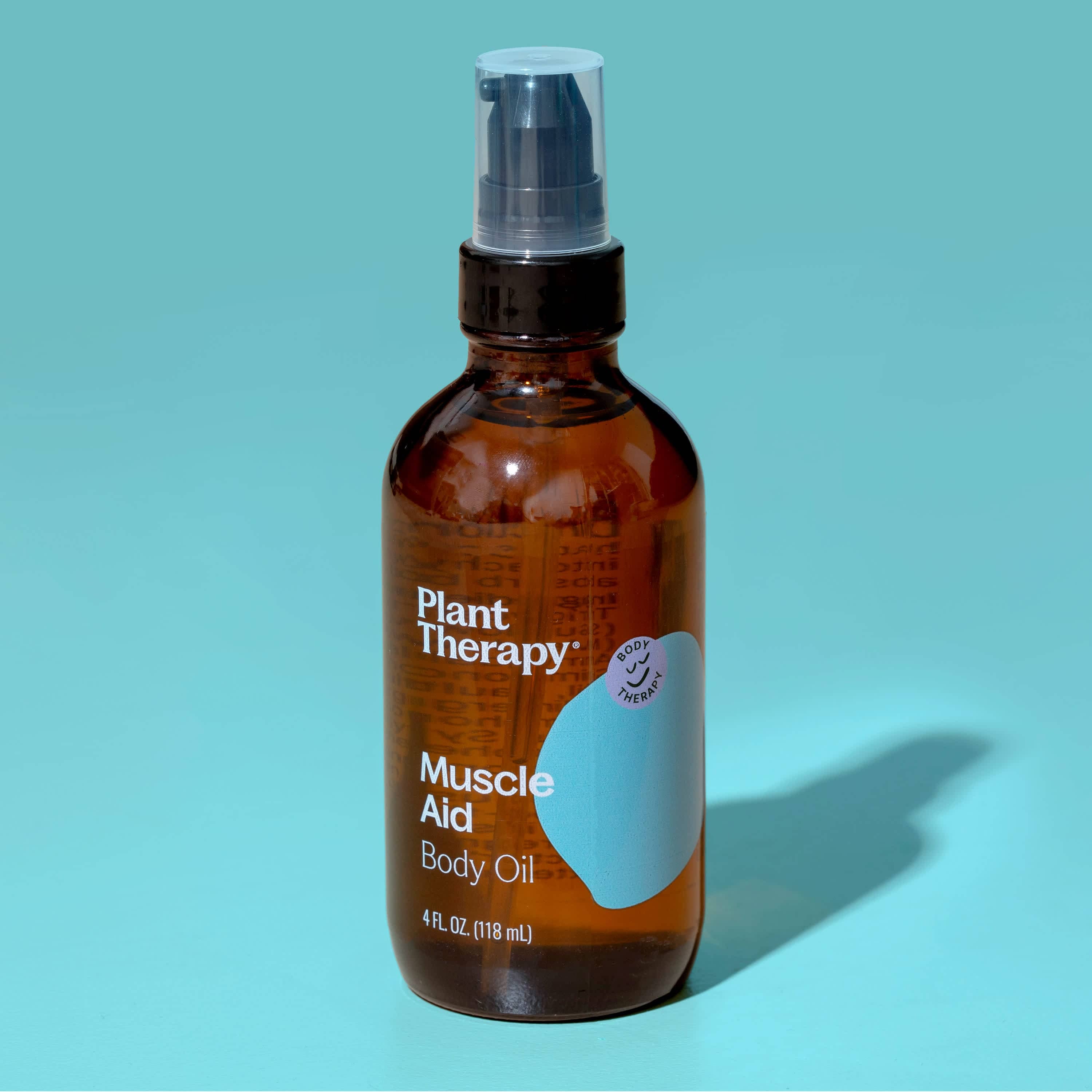 Plant Therapy Body Care 4 oz Muscle Aid Body Oil