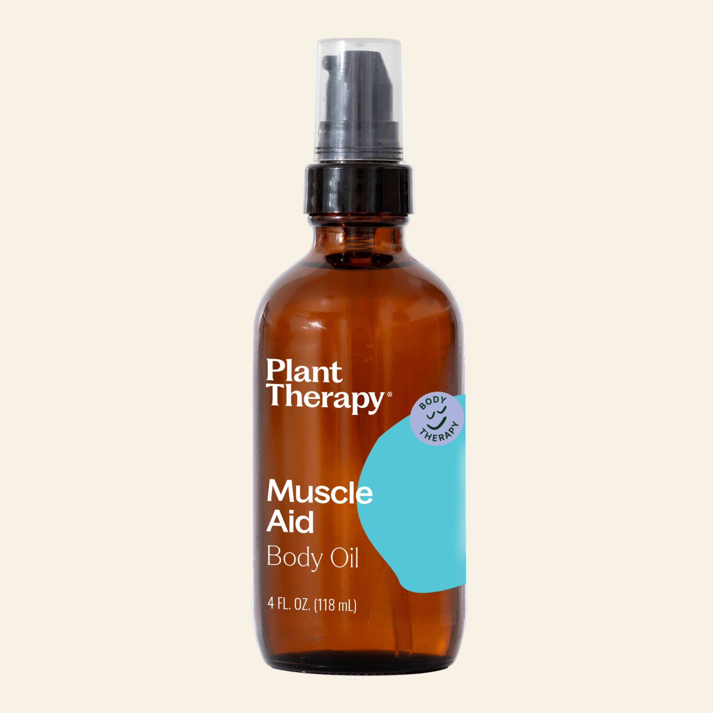 Plant Therapy Body Care 4 oz Muscle Aid Body Oil