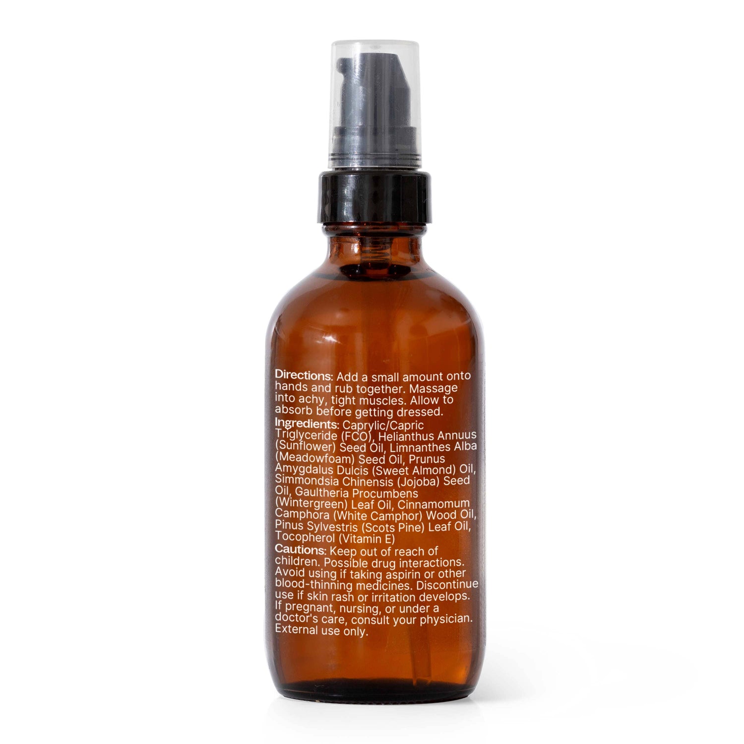 Plant Therapy Body Care 4 oz Muscle Aid Body Oil