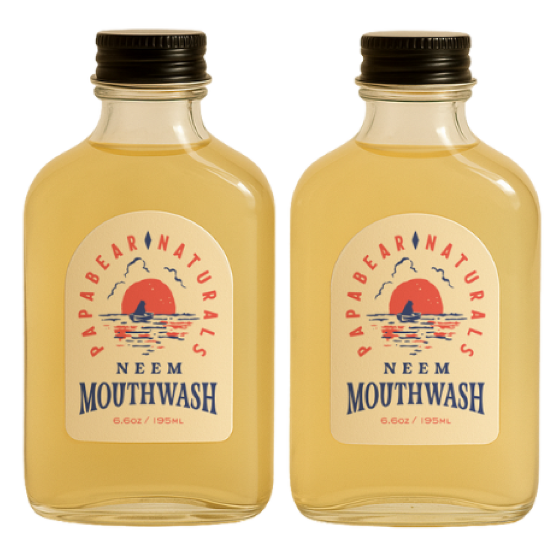 Papabear Neem Mouthwash (2 Pack)