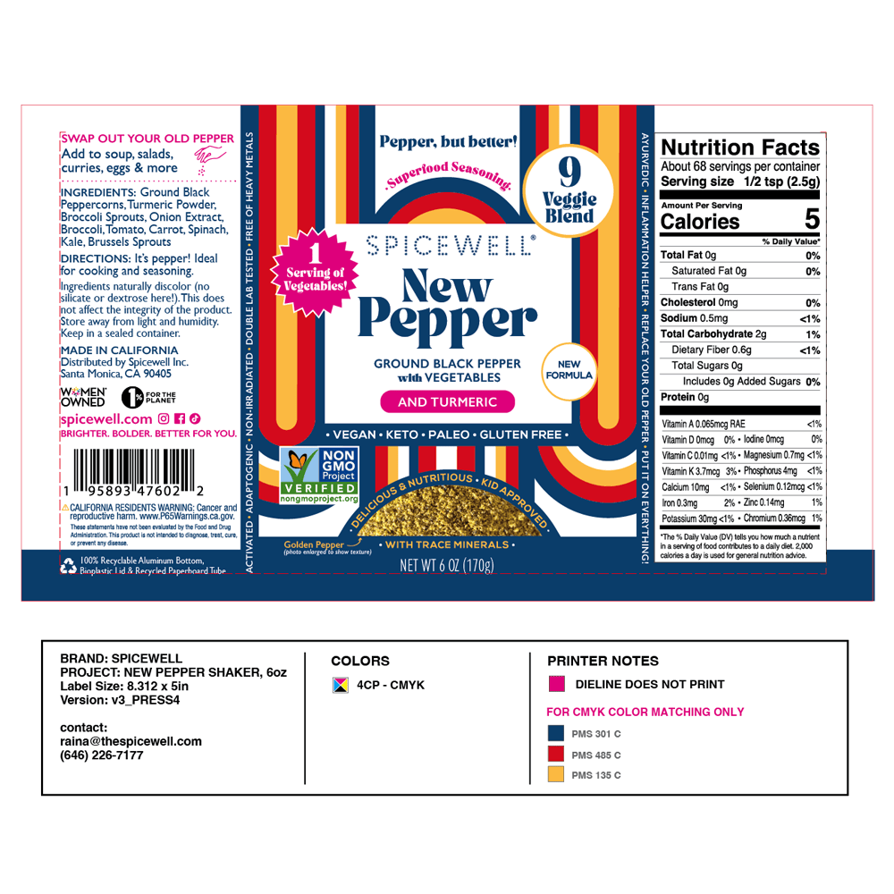Spicewell Superfood Shaker Duo