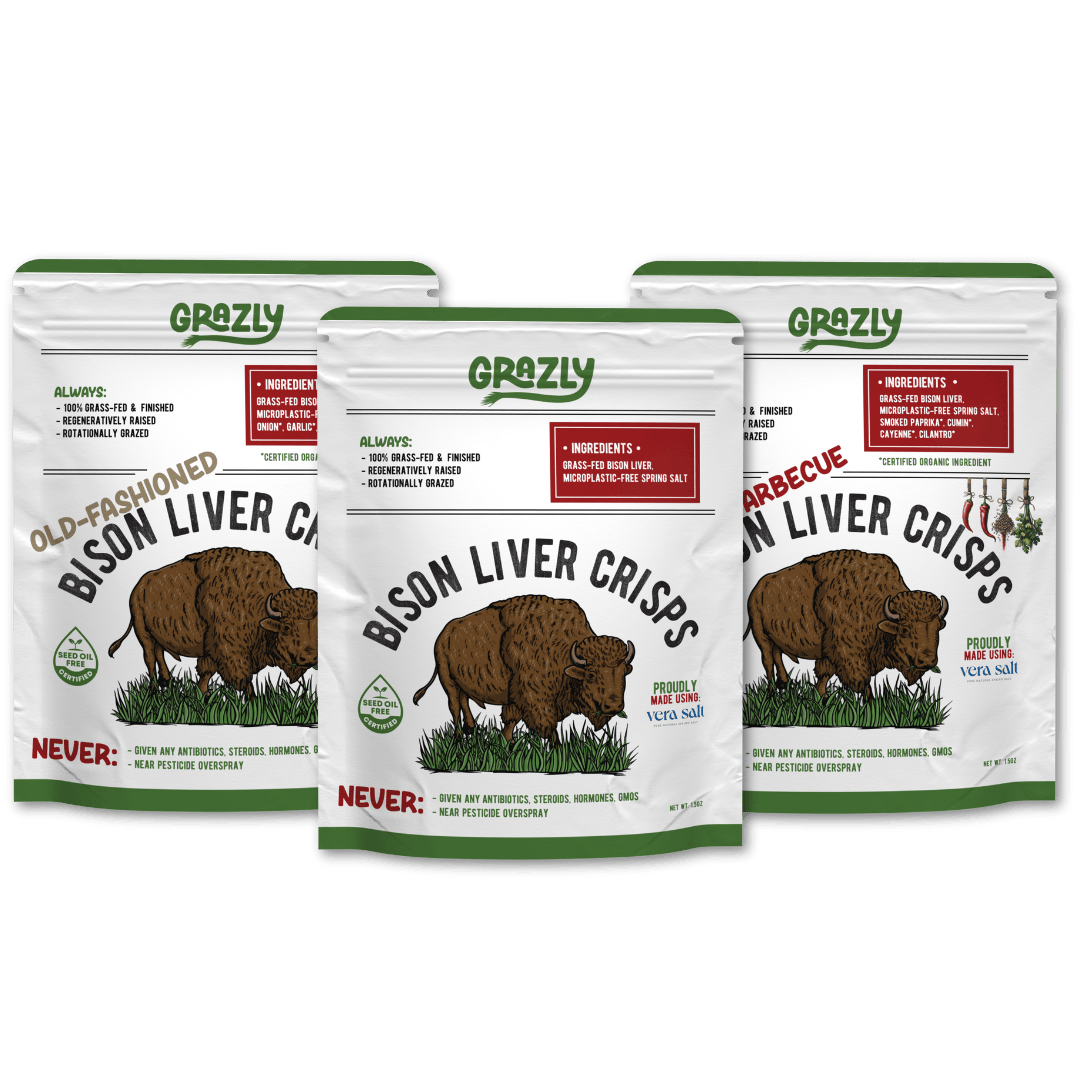 Bison Liver Crisp Variety Pack