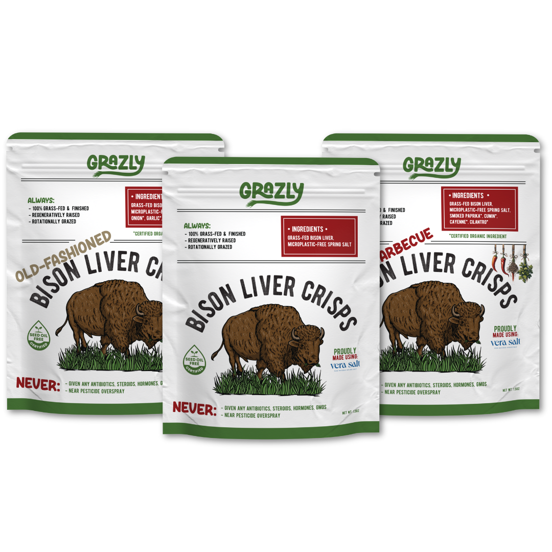 Bison Liver Crisp Variety Pack - My American Goods