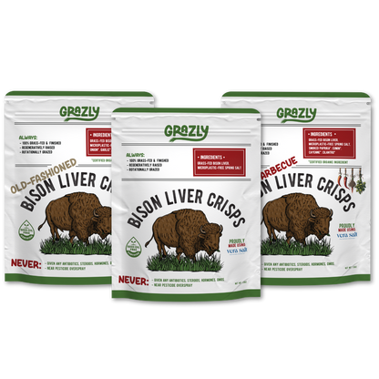 Bison Liver Crisp Variety Pack - My American Goods