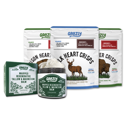 Carnivore Variety Pack &amp; Magnesium Tallow Balm Bundle - My American Goods