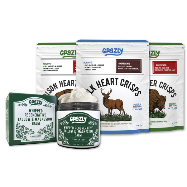 Carnivore Variety Pack & Magnesium Tallow Balm Bundle - My American Goods