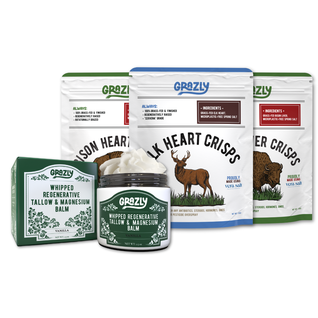 Carnivore Variety Pack &amp; Magnesium Tallow Balm Bundle - My American Goods