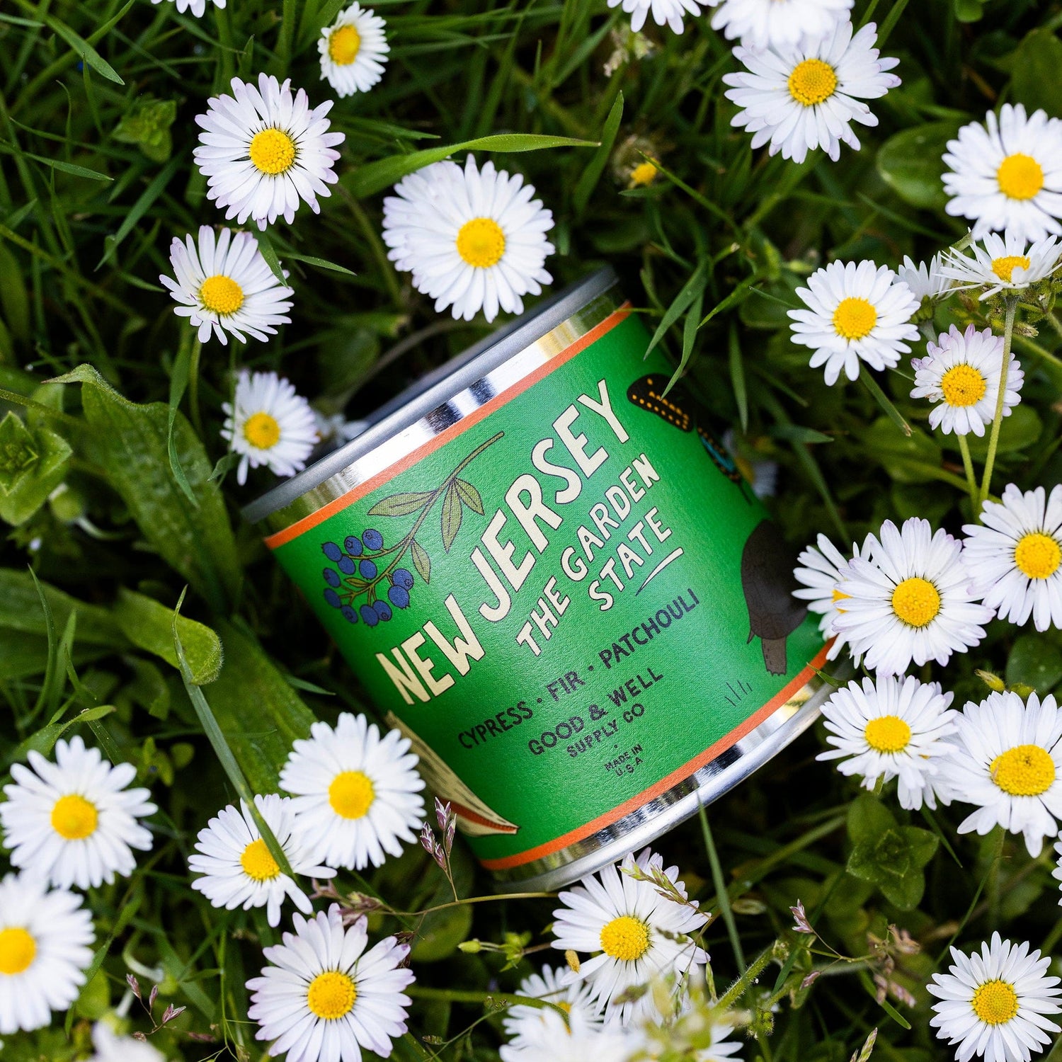 New Jersey State Candle