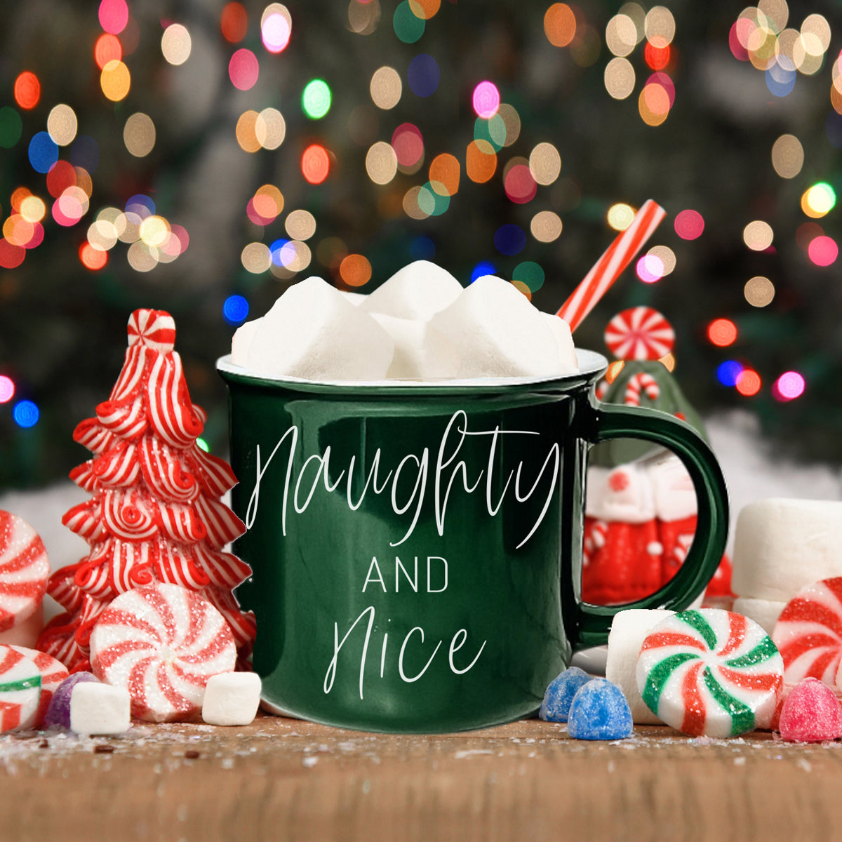 Naughty &amp; Nice Mug - My American Goods