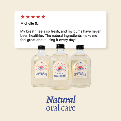 Papabear Neem Mouthwash (2 Pack) - My American Goods