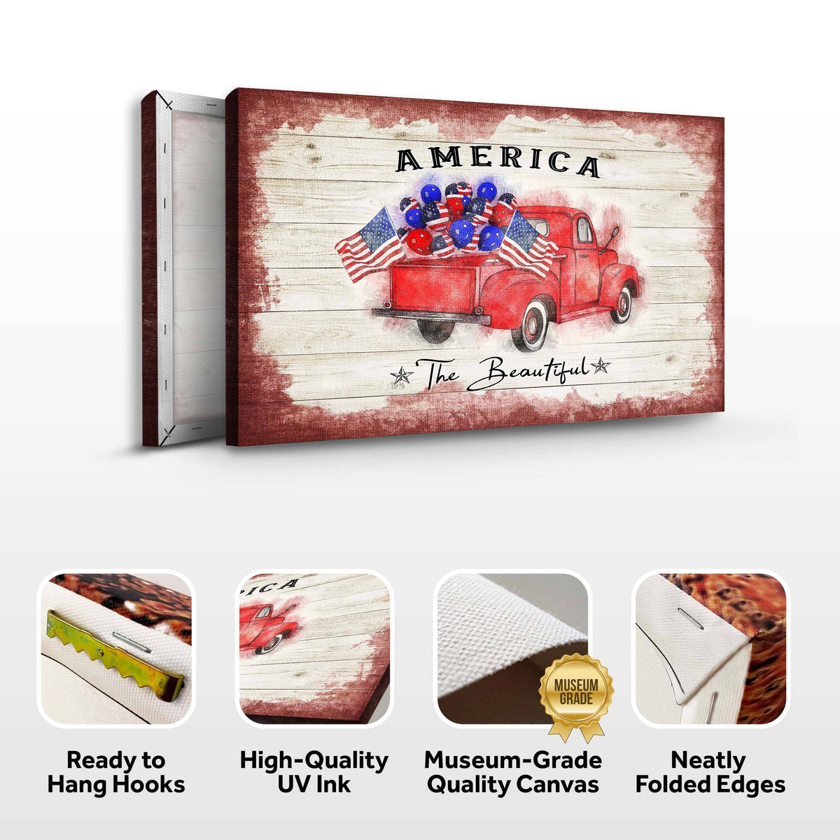 Tailored Canvases Canvas America The Beautiful Sign II