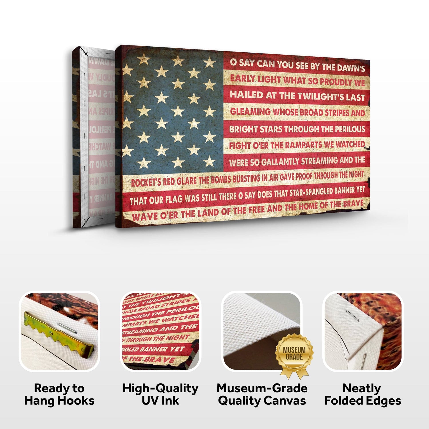 Tailored Canvases Canvas American Anthem Sign