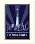 Landmark NY | Freedom Tower - One World Trade Center NYC Art Print - My American Goods