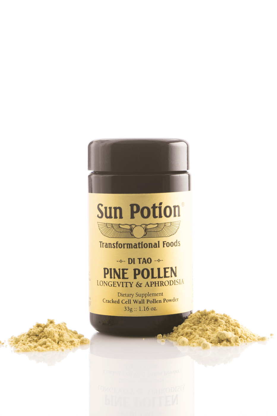Sun Potion Adaptogen 33g Jar Mason Pine Pollen (Wildcrafted)