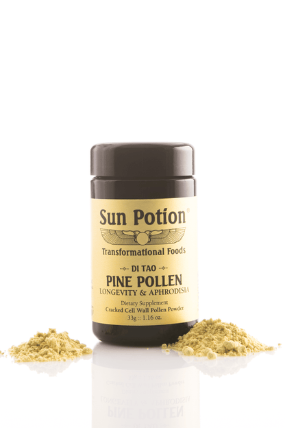 Sun Potion Adaptogen 33g Jar Mason Pine Pollen (Wildcrafted)