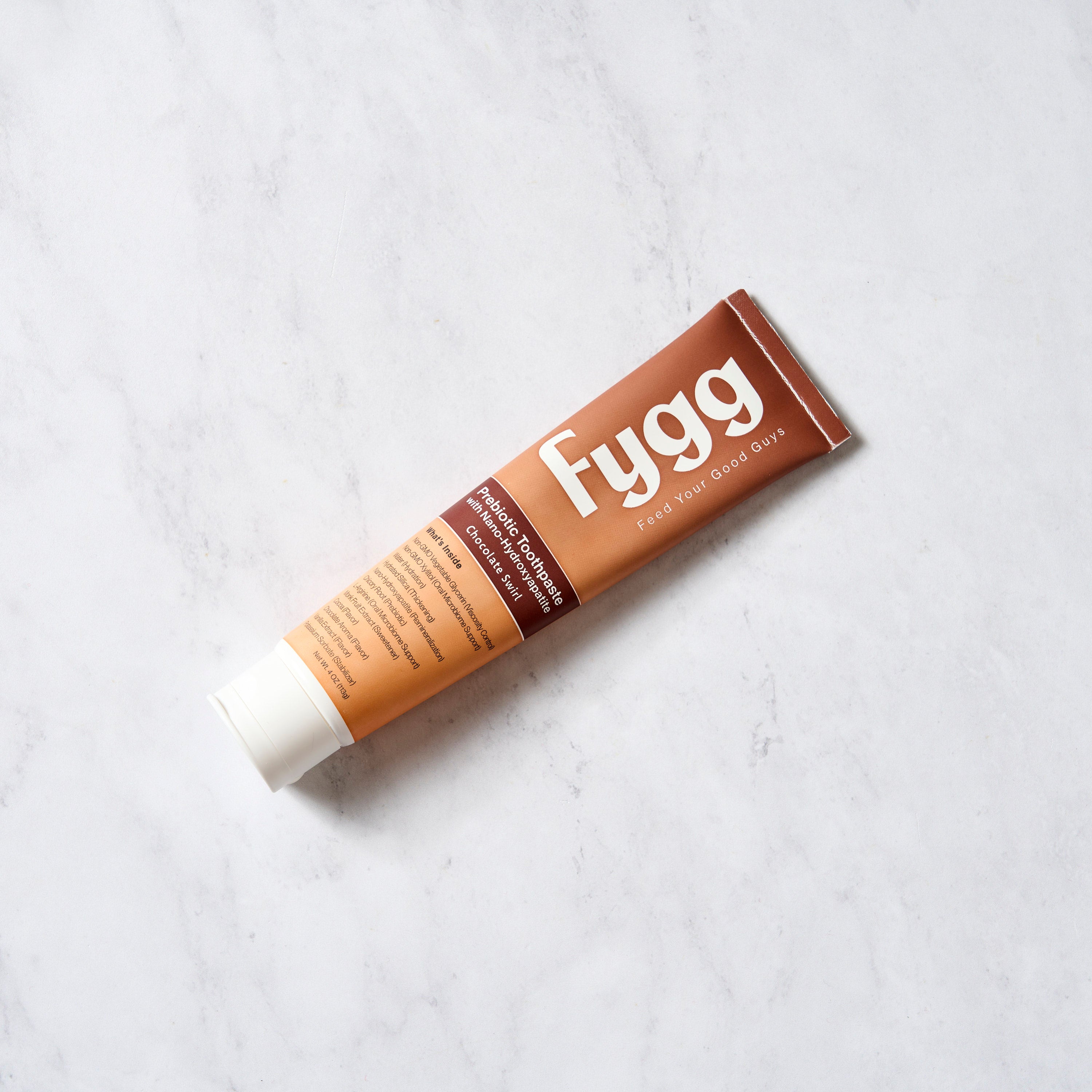 Nano-Hydroxyapatite Toothpaste with Prebiotics | Chocolate Swirl