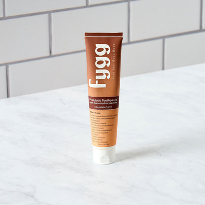 Nano-Hydroxyapatite Toothpaste with Prebiotics | Chocolate Swirl