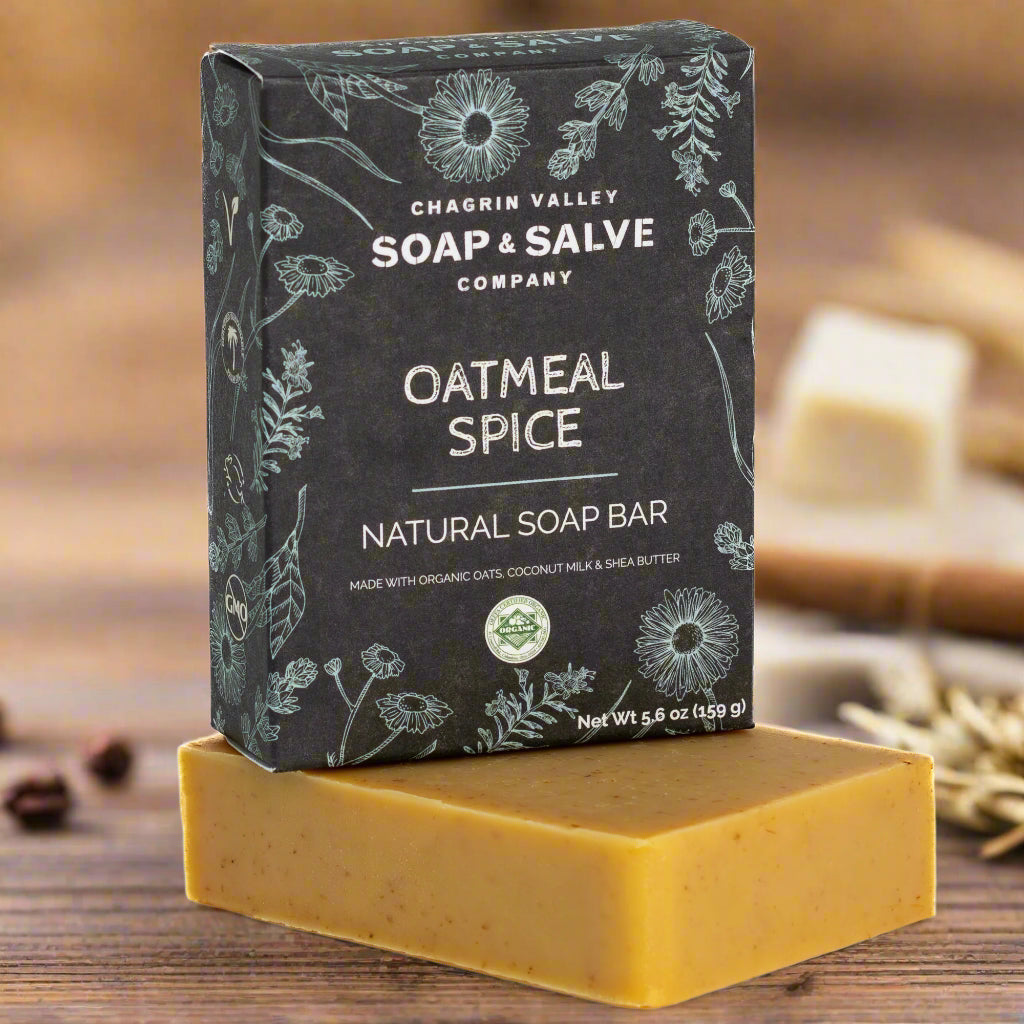 Natural Soap: Oatmeal &amp; Spice