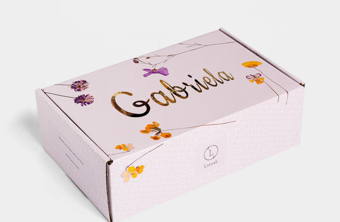 Bridal shower gift, Bridesmaids gift box, Natural spa gift set - My American Goods