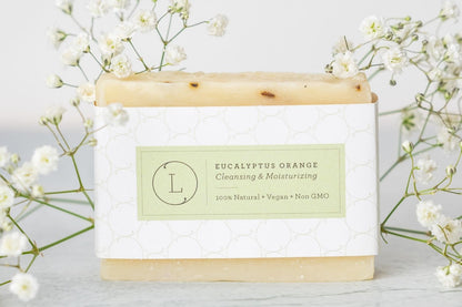 Set of  6 Handmade cold process ,Natural Soap Bars in gift Set box - My American Goods