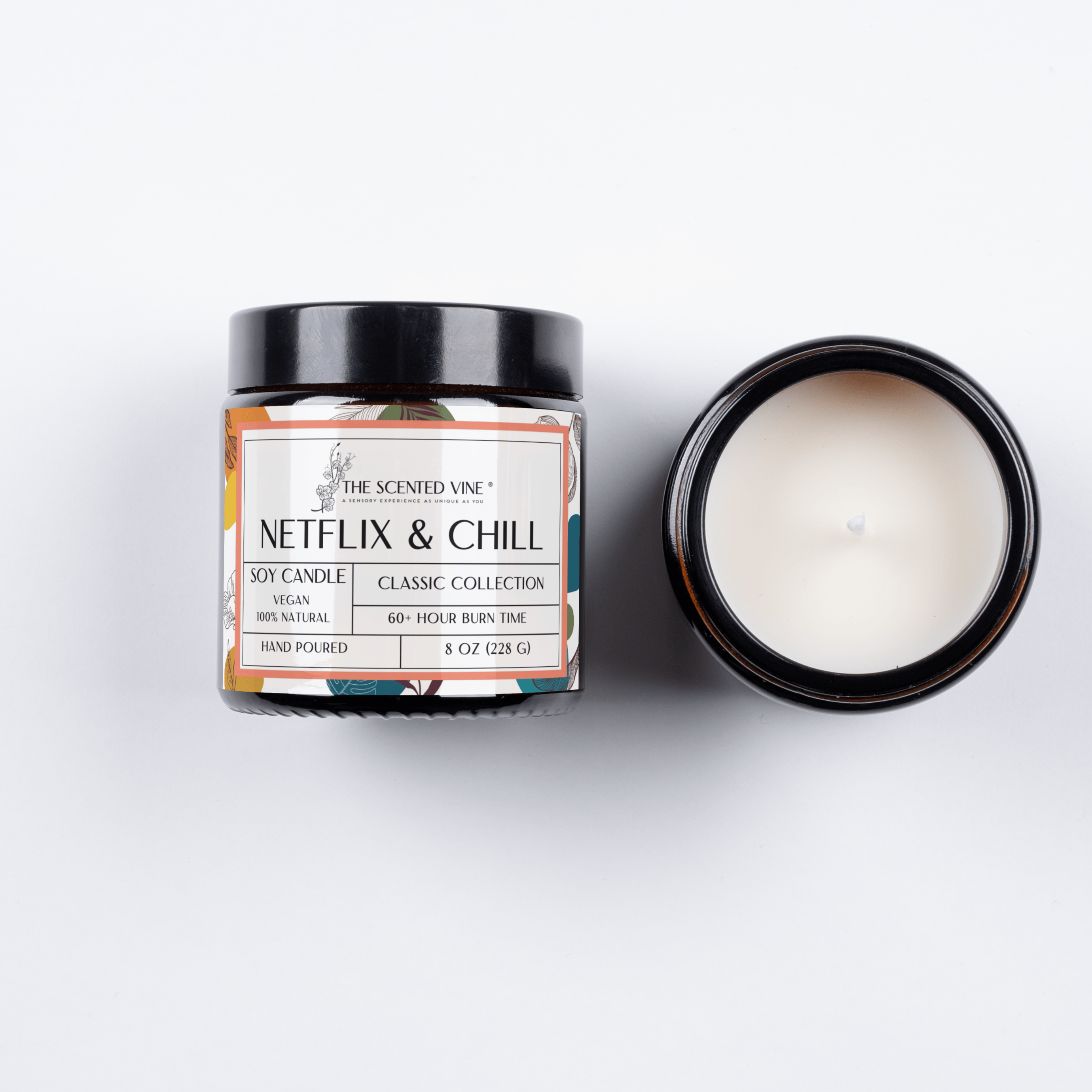 The Scented Vine Candle Netflix &amp; Chill Soy Candle