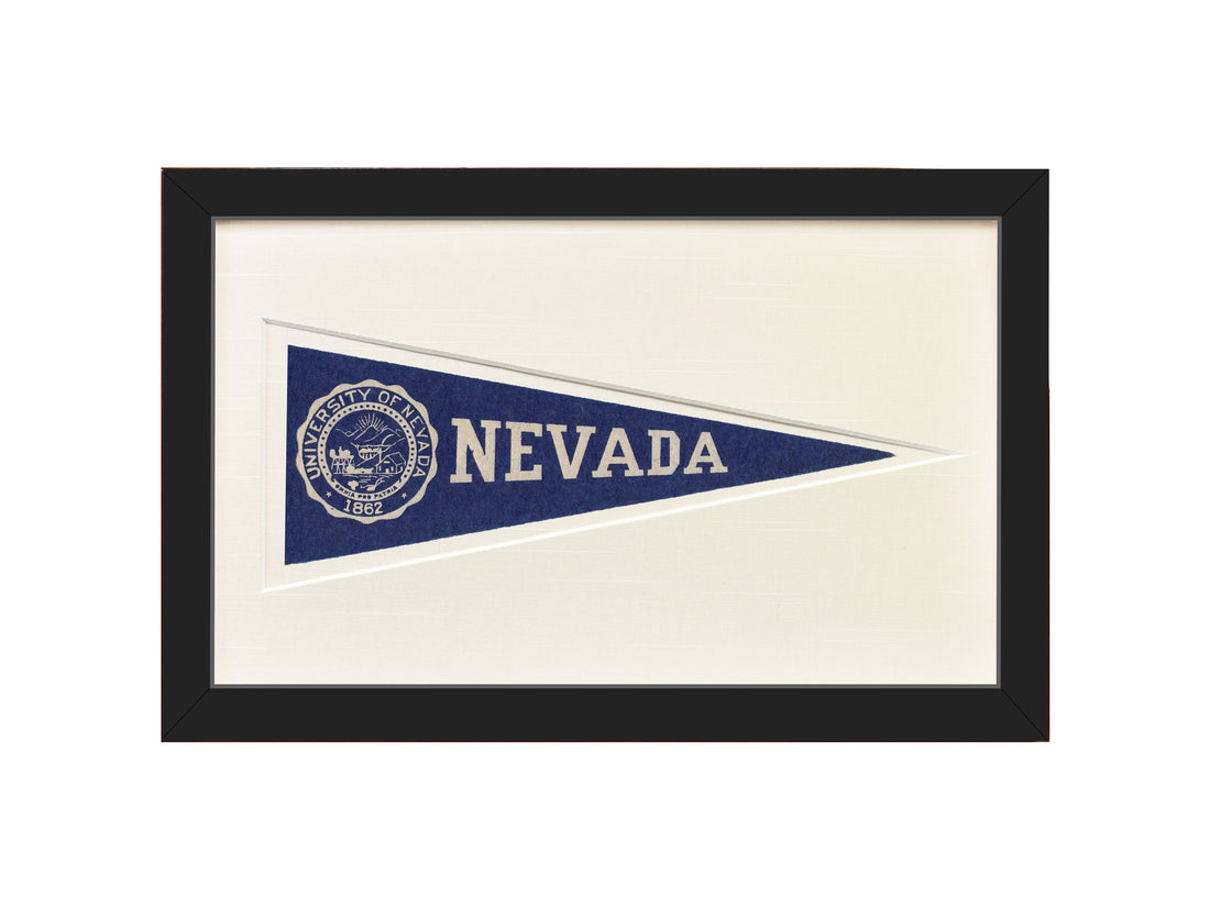 Vintage University of Nevada Hormel Pennant