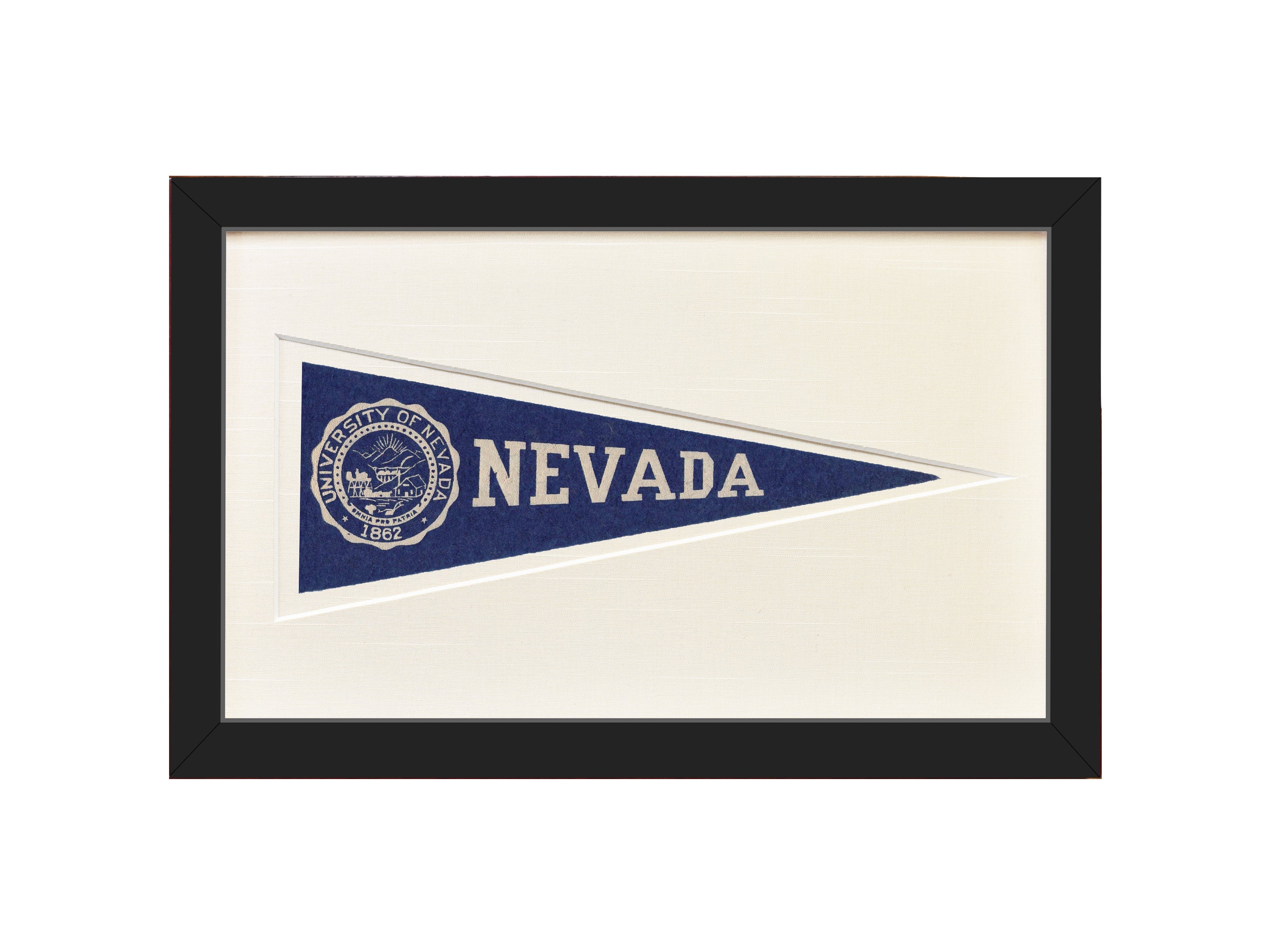 Vintage University of Nevada Hormel Pennant