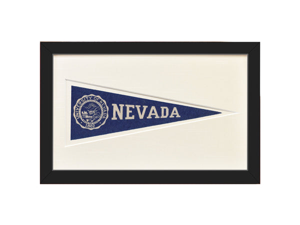Vintage University of Nevada Hormel Pennant